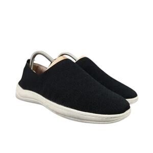 LifeStride Shoes Womens 7.5 Slip On Casual Sneakers Velocity 2.0 Black Comfort
